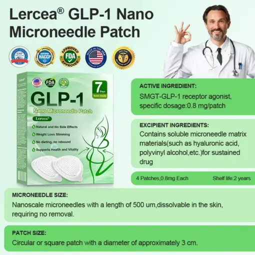 𝑳𝒆𝒓𝒄𝒆𝒂® 𝑵𝒂𝒏𝒐 𝑴𝒊𝒄𝒓𝒐𝒏𝒆𝒆𝒅𝒍𝒆 𝑷𝒂𝒕𝒄𝒉 𝒘𝒊𝒕𝒉 𝑺𝑴𝑮𝑻-𝑮𝑳𝑷-1 & 𝑴𝒂𝒕𝒓𝒊𝒙𝒚𝒍 3000