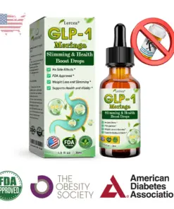 Lercea® 𝐆𝐋𝐏-𝟏 𝐌𝐨𝐫𝐢𝐧𝐠𝐚 𝐒𝐥𝐢𝐦𝐦𝐢𝐧𝐠 & 𝐇𝐞𝐚𝐥𝐭𝐡 𝐁𝐨𝐨𝐬𝐭 𝐃𝐫𝐨𝐩𝐬