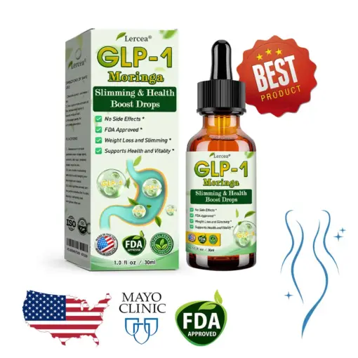 Lercea® 𝐆𝐋𝐏-𝟏 𝐌𝐨𝐫𝐢𝐧𝐠𝐚 𝐒𝐥𝐢𝐦𝐦𝐢𝐧𝐠 & 𝐇𝐞𝐚𝐥𝐭𝐡 𝐁𝐨𝐨𝐬𝐭 𝐃𝐫𝐨𝐩𝐬