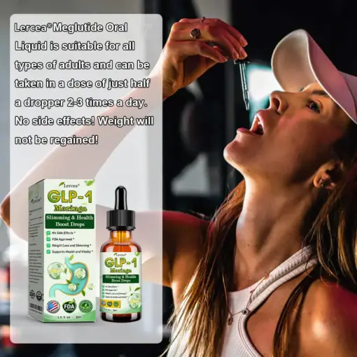 Lercea® 𝐆𝐋𝐏-𝟏 𝐌𝐨𝐫𝐢𝐧𝐠𝐚 𝐒𝐥𝐢𝐦𝐦𝐢𝐧𝐠 & 𝐇𝐞𝐚𝐥𝐭𝐡 𝐁𝐨𝐨𝐬𝐭 𝐃𝐫𝐨𝐩𝐬