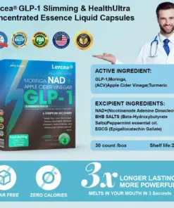 Lercea® GLP-1 Slimming & Health Ultra Concentrated Essence Liquid Pearls