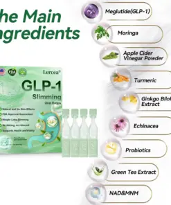 𝑳𝒆𝒓𝒄𝒆𝒂® GLP-1 Oral Weight Loss Solution Indications