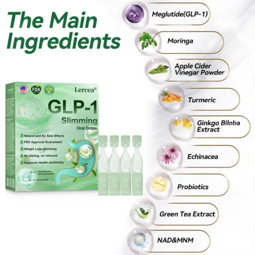 𝑳𝒆𝒓𝒄𝒆𝒂® GLP-1 Oral Weight Loss Solution Indications