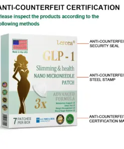 𝑳𝒆𝒓𝒄𝒆𝒂® 𝐍𝐈𝐃𝐃𝐊-𝐓𝐢𝐫𝐳𝐞𝐩𝐚𝐭𝐢𝐝𝐞 𝐒𝐥𝐢𝐦𝐦𝐢𝐧𝐠 & 𝐡𝐞𝐚𝐥𝐭𝐡 𝐍𝐀𝐍𝐎 𝐌𝐈𝐂𝐑𝐎𝐍𝐄𝐄𝐃𝐋𝐄 𝐏𝐀𝐓𝐂𝐇