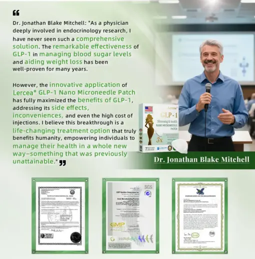 𝑳𝒆𝒓𝒄𝒆𝒂® 𝐍𝐈𝐃𝐃𝐊-𝐓𝐢𝐫𝐳𝐞𝐩𝐚𝐭𝐢𝐝𝐞 𝐒𝐥𝐢𝐦𝐦𝐢𝐧𝐠 & 𝐡𝐞𝐚𝐥𝐭𝐡 𝐍𝐀𝐍𝐎 𝐌𝐈𝐂𝐑𝐎𝐍𝐄𝐄𝐃𝐋𝐄 𝐏𝐀𝐓𝐂𝐇