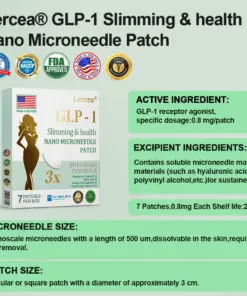 𝑳𝒆𝒓𝒄𝒆𝒂® 𝐍𝐈𝐃𝐃𝐊-𝐓𝐢𝐫𝐳𝐞𝐩𝐚𝐭𝐢𝐝𝐞 𝐒𝐥𝐢𝐦𝐦𝐢𝐧𝐠 & 𝐡𝐞𝐚𝐥𝐭𝐡 𝐍𝐀𝐍𝐎 𝐌𝐈𝐂𝐑𝐎𝐍𝐄𝐄𝐃𝐋𝐄 𝐏𝐀𝐓𝐂𝐇
