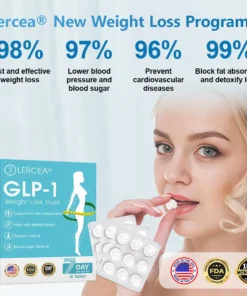 𝗟𝑬𝗥𝗖𝑬𝗔® 𝗚𝗟𝑃-𝟭 Super Concentrated Weight Loss Gum