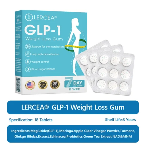 𝗟𝑬𝗥𝗖𝑬𝗔® 𝗚𝗟𝑃-𝟭 Super Concentrated Weight Loss Gum