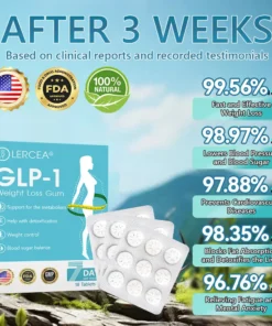 𝗟𝑬𝗥𝗖𝑬𝗔® 𝗚𝗟𝑃-𝟭 Super Concentrated Weight Loss Gum