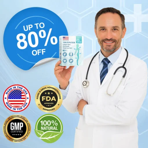 𝐋𝑬𝘙𝐶𝘌𝘼® SMGT-GLP-1 𝐓𝐢𝐫𝐳𝐞𝐩𝐚𝐭𝐢𝐝𝐞 & 𝐂𝐨𝐥𝐥𝐚𝐠𝐞𝐧 𝐍𝐚𝐧𝐨 𝐌𝐢𝐜𝐫𝐨𝐧𝐞𝐞𝐝𝐥𝐞 𝐖𝐞𝐢𝐠𝐡𝐭 𝐋𝐨𝐬𝐬 𝐏𝐚𝐭𝐜𝐡