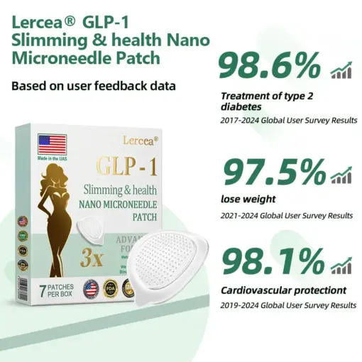𝐋𝑬𝘙𝐶𝘌𝘼® Tirzepatide Slimming & health NANO MICRONEEDLE PATCH